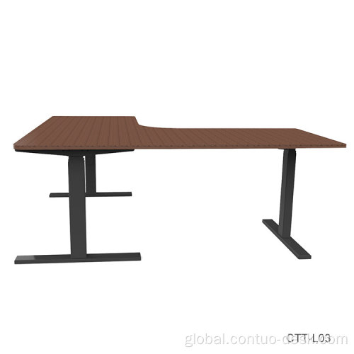 Adjustable Lap Desks Lifting Computer Tables 3 Legs Electric Height Adjustable Table For Manager In Office Supplier